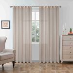 Κουρτίνα Δίχτυ με Κρίκο 6049 Σομόν (270x295cm)