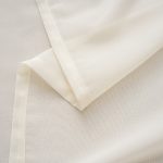 Κουρτίνα Τούλι με Τρέσα 6030 Εκρού (2 Διαστάσεις)