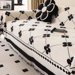 Ριχτάρι Chenille Με Κρόσια C50-12 Εκρού (3 Διαστάσεις)