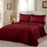 Σετ Σεντόνια Μονά 3 Τεμαχίων (Μπορντό)