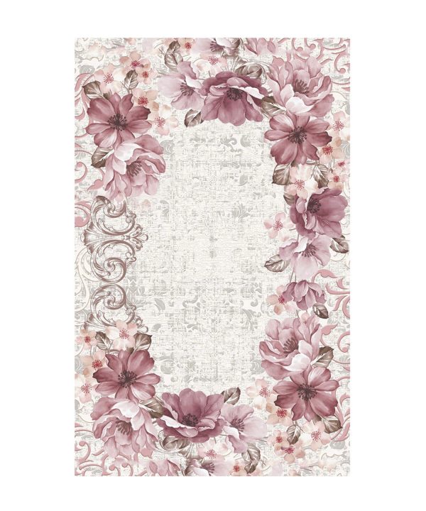 Χαλί Flowers Αντιολισθητικό 7345 (4 Διαστάσεις) - Image 1