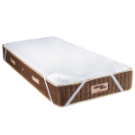 193 Α Επίστρωμα Cotton 100% με 4 λάστιχα Αδιάβροχο