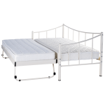 Καναπές Μεταλλικός 2960 με Συρόμενο Μηχανισμό (Εκρού)