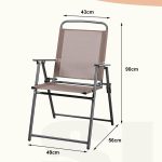 Πτυσσόμενη Καρέκλα Miami με Ύφασμα Textilene