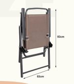 Πτυσσόμενη Καρέκλα Miami με Ύφασμα Textilene - Image 2