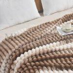 Κουβέρτα Super Soft Ριγέ Καφέ (Μονή & Υπέρδιπλη) - Image 3