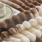 Κουβέρτα Super Soft Ριγέ Καφέ (Μονή & Υπέρδιπλη) - Image 2