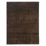Μοκέτα Wavy Ανάγλυφη Καφέ (3 Διαστάσεις)