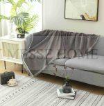 Ριχτάρι Chenille Με Κρόσια C100-15 Ανθρακί (4 Διαστάσεις) - Image 4