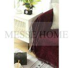 Ριχτάρι Chenille Με Κρόσια C100-2 Μπορντό (4 Διαστάσεις) - Image 3