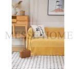 Ριχτάρι Chenille Με Κρόσια C100-3 Μουσταρδί (4 Διαστάσεις) - Image 2