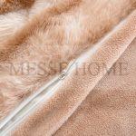 Σετ Παπλωματοθήκης Γουνάκι Μπεζ (Μονό & Υπέρδιπλο) - Image 3