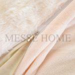 Σετ Παπλωματοθήκης Γουνάκι Εκρού (Μονό & Υπέρδιπλο) - Image 3