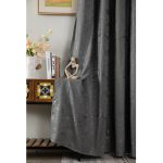Κουρτίνα Μέτριας Σκίασης με Κρίκους AD6083 Ανθρακί (140x270cm) - Image 2