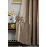 Κουρτίνα Μέτριας Σκίασης με Κρίκους AD6083 Καπουτσίνο(140x270cm) - Image 2