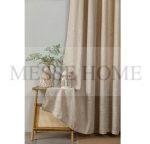 Κουρτίνα Μέτριας Σκίασης με Κρίκους AD6083 Μπεζ (140x270cm) - Image 3