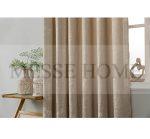 Κουρτίνα Μέτριας Σκίασης με Κρίκους AD6083 Μπεζ (140x270cm) - Image 4