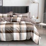 Σετ Παπλωματοθήκης Υπέρδιπλο 5 Τεμαχίων (6683 Μπεζ)