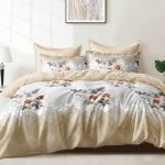 Σετ Παπλωματοθήκης Υπέρδιπλο 5 Τεμαχίων (6685 Μπεζ)