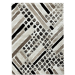 Χαλί Ανάγλυφο Tamara H7332A Μπεζ/Καφέ (8 Διαστάσεις)