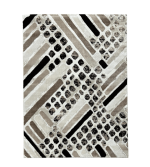 Χαλί Ανάγλυφο Tamara H7332A Μπεζ/Καφέ (8 Διαστάσεις)