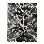 Χαλί Ανάγλυφο Tamara H6331B  Γκρι/Μαύρο (8 Διαστάσεις)