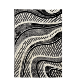 Χαλί Ανάγλυφο Tamara H7330A Μαύρο (8 Διαστάσεις)