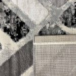 Χαλί Ανάγλυφο Tamara H7332A Γκρι/Μαύρο (8 Διαστάσεις) - Image 3