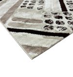 Χαλί Ανάγλυφο Tamara H7332A Μπεζ/Καφέ (8 Διαστάσεις) - Image 2