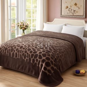 Κουβέρτα Sherpa Stone Καφέ (Υπέρδιπλη 220x240cm)