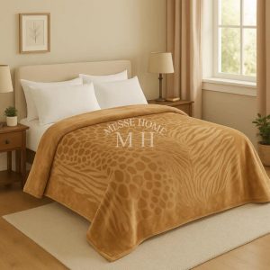 Κουβέρτα Sherpa Stone Μπεζ (Υπέρδιπλη 220x240cm)