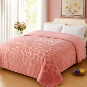 Κουβέρτα Sherpa Stone Ροζ (Υπέρδιπλη 220x240cm)