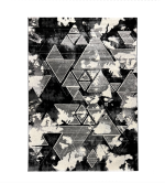 Χαλί Ανάγλυφο Tamara H5335C Μαύρο (8 Διαστάσεις)