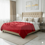 Κουβέρτα Sherpa Υπέρδιπλη 220x240cm (Κόκκινο)