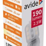 Avide LED G9  2.5W 160° Λευκό 4000K