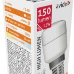 Avide LED T26 1.3W Λευκό 4000K