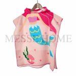 Παιδική Πετσέτα Πόντσο 60x120cm (Γοργόνα) - Image 4