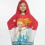 Παιδική Πετσέτα Πόντσο 60x120cm (Γοργονάκι)