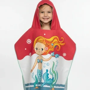 Παιδική Πετσέτα Πόντσο 60x120cm (Γοργονάκι)