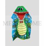 Παιδική Πετσέτα Πόντσο 60x120cm (Κροκόδειλος) - Image 3