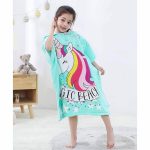 Παιδική Πετσέτα Πόντσο 60x120cm (Μονόκερος)