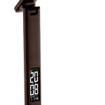 Avide LED Φωτιστικό Γραφείου Δερμάτινο με Ημερολόγιο Καφέ 6W