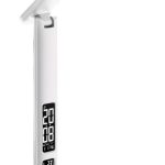 Avide Φωτιστικό Γραφείου LED δερμάτινο με ημερολόγιο 6W Λευκό