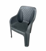 Πολυθρόνα Babel Rattan Γκρι Ανθρακί (52×42×79cm) - Image 2