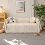 Σετ 3 Ριχτάρια Καναπέ 100% Βαμβάκι GZ-2 (Εκρού)