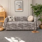 Σετ 3 Ριχτάρια Καναπέ 100% Βαμβάκι GZ-3 (Μόκα)