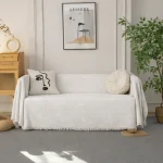 Σετ 3 Σετ Ριχτάρια Καναπέ Βαμβακερά PGY-2 (Εκρού)