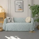 Σετ 3 Ριχτάρια Καναπέ 100% Βαμβάκι XKD-4 (Βεραμάν)