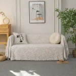 Σετ 3 Ριχτάρια Καναπέ 100% Βαμβάκι XKD-5 (Μπεζ)