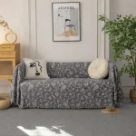 Σετ 3 Ριχτάρια Καναπέ 100% Βαμβάκι XKD-6 (Μόκα)